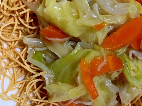 やさいたっぷり！パリパリ麺皿うどん